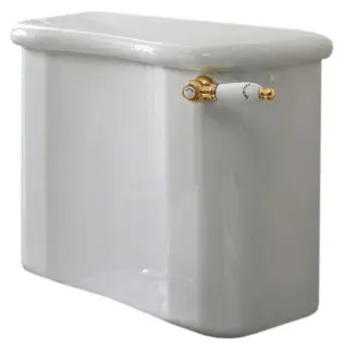 Sbordoni Palladio Бачок для моноблка с крышкой, отв для мех-ма спереди, цвет белый 7030L