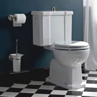 Sbordoni Neoclassica Чаша унитаза моноблока 36х64хh39 см, со сливом в пол, цвет белый 5177