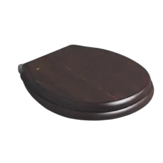 Simas Londra Крышка-сиденье для унитаза, без микролифта, крепление хром, цвет: noce LO004S noce/cr