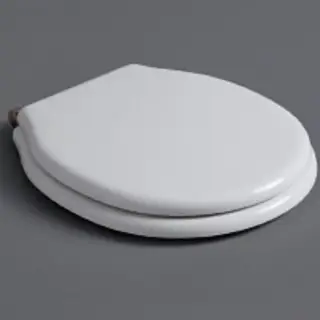 Simas Londra Крышка-сиденье для унитаза, с микролифтом, крепление бронза, цвет: белый глянцевый LO007S bi/br