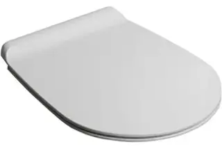 Simas Bormio Крышка-сиденье для унитаза, с микролифтом, крепление хром, цвет: белый глянцевый BR006bi/cr