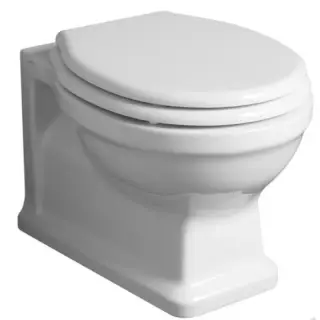 Simas Londra Унитаз подвесной 36,5х51,5 см, цвет: белый глянцевый LO918bi