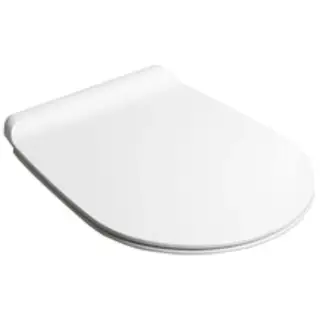 Simas Vignoni Крышка-сиденье для унитаза, с микролифтом, крепление хром, цвет: белый глянцевый VI004bi/cr