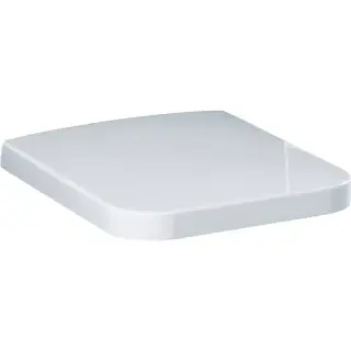 Simas Flow Крышка-сиденье для унитаза, с микролифтом, крепление хром, цвет: белый глянцевый FL28bi/cr