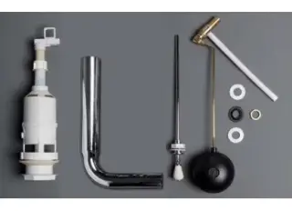 Simas Londra Механизм слива для бачка AR812/LA28/LO912 с ручкой, низкая труба, цвет: золото глянц. D11oro