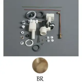 Simas Arcade Механизм двойного слива для моноблочного бачка, цвет: бронза глянцевая D21br