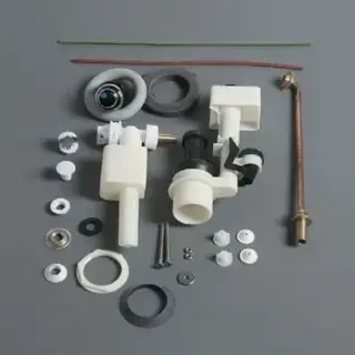 Simas Arcade Механизм двойного слива для моноблочного бачка, цвет: золото глянцевое D21oro