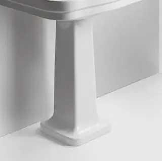 Simas Londra Пьедестал для раковины LO924, напольный 65h см, керамика, цвет: белый глянцевый LO905bi