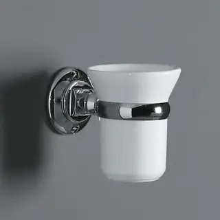 Simas Accessori Victoria Стакан, одинарный, подвесной, цвет: хром глянцевый 260203cr