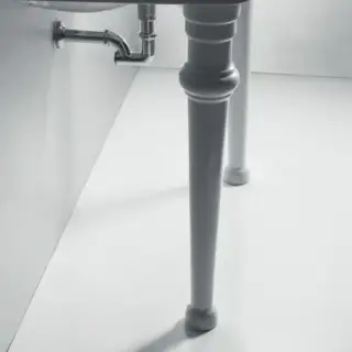 Simas Arcade Ножка керамическая для раковины AR864/AR874, цвет: белый глянцевый GB001bi