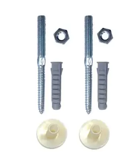 Simas Lft Spazio Комплект крепежа для раковины, цвет: хром F89