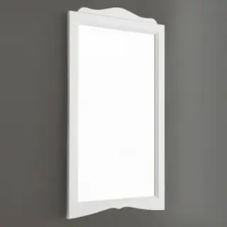 Simas Arcade Зеркало 83х116h см, без подсветки, цвет: белый глянцевый ARS2 bi