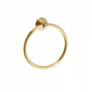 Bongio Impero Полотенцедержатель-кольцо, 20х4,5 см, цвет золото 24к. 06004OR00