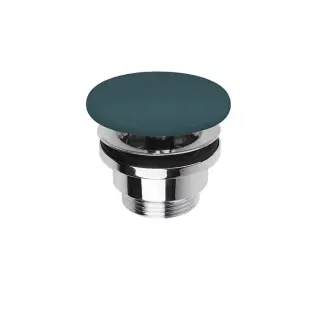 Simas Vignoni Донный клапан клик-клак, универсальный с керамической крышкой, цвет: navy matt PLCE navy matt