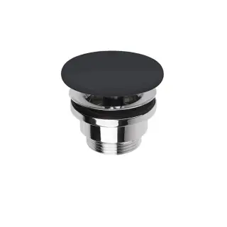 Simas Vignoni Донный клапан клик-клак, универсальный с керамической крышкой, цвет: antracite matt PLCE antracite matt