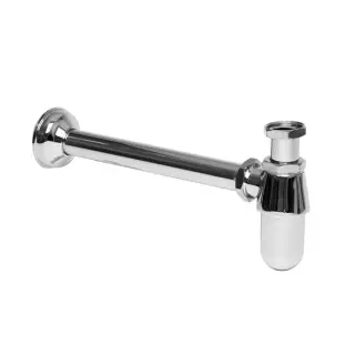 Bongio Complements Сифон бутылочный под донный клапан 1.1/4 с трубкой 30 см, цвет хром 00065CR00