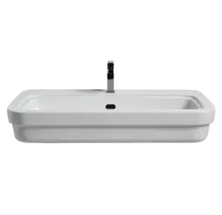 Simas Evolution Раковина подвесная 90х50 см, с переливом, 1 отвер. под смеситель, цвет: белый глянц. EVO12bi*1