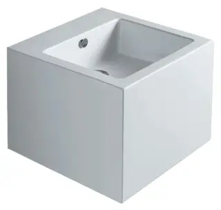 Simas Frozen Раковина подвесная 50,5х50 см, с переливом, 1 отвер. под смеситель, цвет: белый глянц. FZ13bi*1