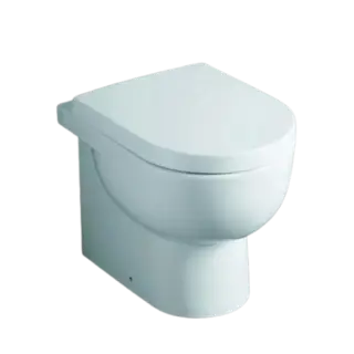 Simas E-Line Унитаз приставной 35х51 см, универсальный слив, без крышки-сиденья, цвет: белый глянц. EL01bi