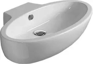 Simas Lft Spazio Раковина подвесная 73х45,5 см, перелив, 1 отв. под смеситель, цвет: белый глянц LFT34bi*1