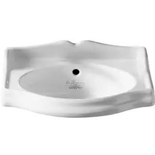 Simas Arcade Раковина подвесная 37,5х28 см, с переливом, без отвер. под смесит., цвет: белый глянц. AR035bi*0