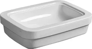 Simas Evolution Раковина чаша 58х42х16h см, без перелива. цвет: белый гляневый EVO10