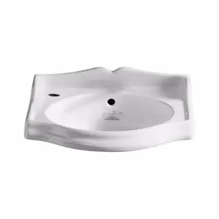 Simas Arcade Раковина подвесная 37,5х28 см, с переливом, 1 отвер. под смеситель, цвет: белый глянц. AR035bi*1sx