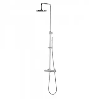Bongio T Mix Душевая стойка с термостатическим смесителем и ручным душем, цвет хром 32547CRLU