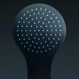 Bongio O'Clock Green Душевая головка, цвет черный матовый 14889NE00