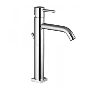 Bongio T-Square Смеситель для раковины с длинным носиком 15см, цвет хром 52520CRPR