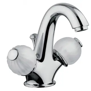 Bongio Rivoli Смеситель для раковины на 1отв., цвет хром/Cristallo 00 05521CR00