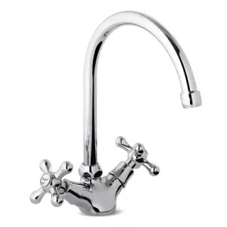 Bongio Kitchen Кухонный смеситель с поворотным изливом, цвет хром 15580CR00