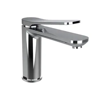 Bongio Gio Смеситель для раковины на 1 отв., излив 12,6 см, с донным клапаном, цвет хром 80521CRPR