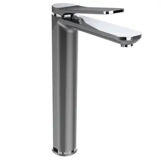 Bongio Gio Смеситель для раковины высокий 28 см на 1 отв., излив 141 см, цвет хром 80520CRPR