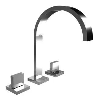 Bongio Domino Смеситель для раковины на 3 отв, цвет хром 43501CRDA