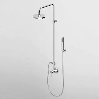 Zucchetti Pan Душевая стойка с верхним душем, цвет: хром ZP6054