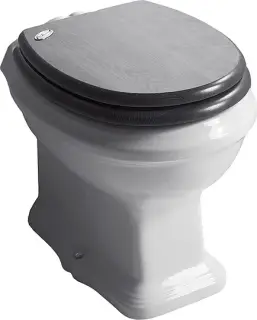 Simas Arcade Унитаз напольный с вертикальным сливом 44х72 см, без крышки, цвет: белый глянцевый AR801