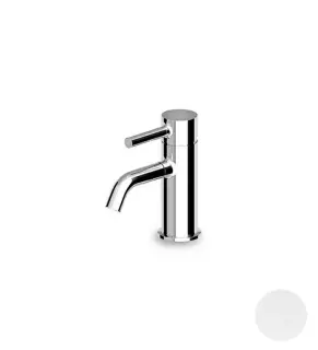 Zucchetti Pan Смеситель для раковины, на 1 отв., без донного клапана, цвет: белый матовый ZP6242.W1