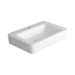 Simas Henges Раковина подвесная 70х50 см, без перелива, 1 отвер. под смеситель, цвет: белый глянц. HE10bi*1