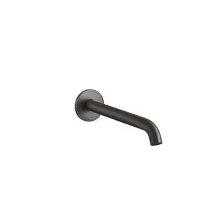 Gessi 316 Flessa Излив для раковины до 30см, цвет: black metal brushed PVD 54210#707
