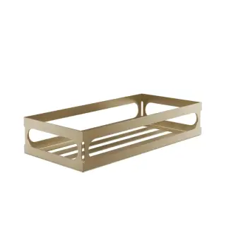 Gessi Rilievo Полка 30 см, цвет: warm bronze brushed PVD 59549#726