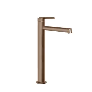 Gessi Ingranaggio Смеситель для накл раковины с изливом 17,4 см, без дон к, цвет: copper brushed PVD 63506#708