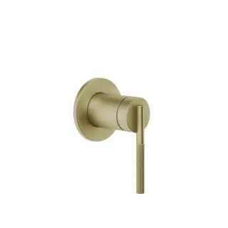 Gessi Ingranaggio Внешняя часть встраиваемого смесителя, на 1 поток, цвет: brushed brass PVD 63609#727