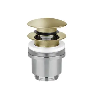 Gessi Автоматический донный клапан “Stop&Go” для раковины, цвет: brushed brass PVD 01420#727