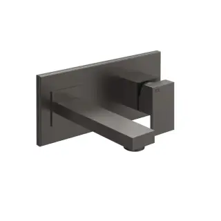 Gessi Rettangolo Встраиваемый однорычажный смеситель, цвет: black metal brushed PVD 44834#707