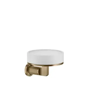 Gessi Inciso Мыльница настенная белая, цвет: warm bronze brushed PVD 58501#726