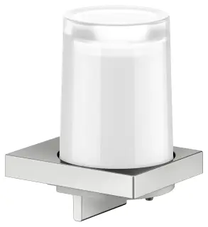 Keuco Edition 11 Дозатор жидкого мыла, подвесной, стеклянная колба, цвет: нержавеющая сталь 11152 219000