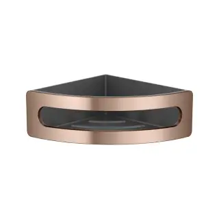 Keuco Elegance Угловая полочка-корзинка для душа, цвет: красное золото 11657 290001