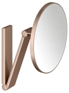 Keuco Kosmetikspiegel Косметическое зеркало подвесное, 5-ти кратное увеличение, цвет: красное золото 17612 290000