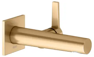 Keuco Edition 11 Смеситель для раковины рычажный, на 1 потреб., излив 18,7 см, встр., цвет:латунь 51116 250302